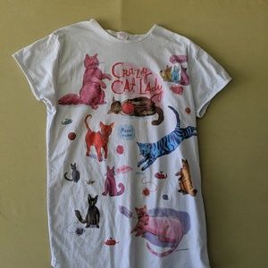 100% cotton cat lady nighty